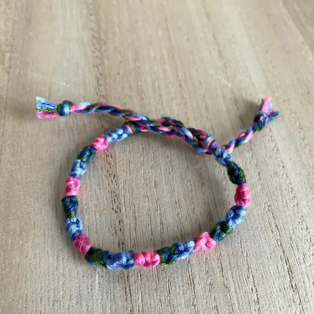 Aimee Bracelet anklet trendy comfortable tie embroidery thread woven gift